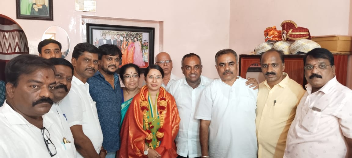ಯುಪಿಎಸ್‌ಸಿ 390 ರ್ಯಾಂಕ್‌ನೇ ಪಡೆದ ಪೂಜಾಗೆ ಸನ್ಮಾನ