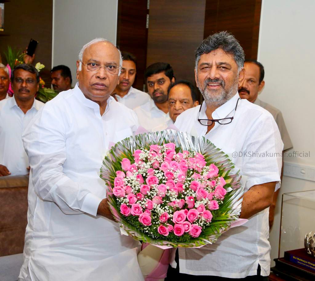 ಖರ್ಗೆ ಹುಟ್ಟಹಬ್ಬ: ಡಿಕೆಶಿ, ಬೋಸರಾಜು ಸೇರಿ ಗಣ್ಯರ ಶುಭಾಶಯ