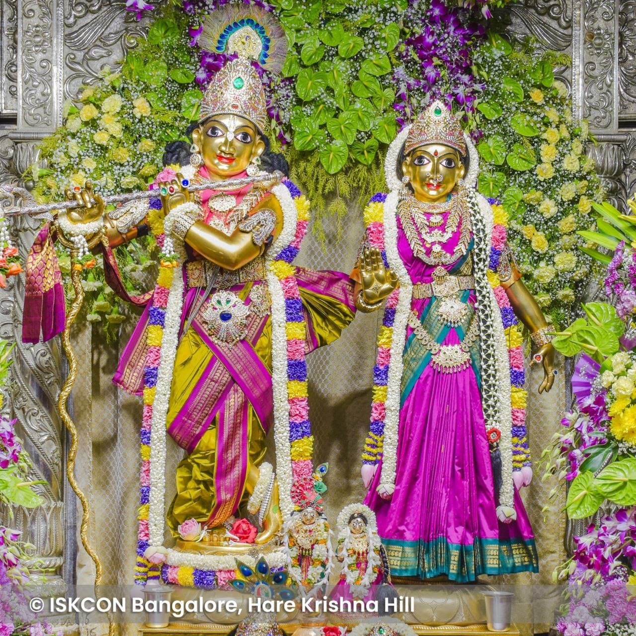 ಇಸ್ಕಾನ್‌ ದೇವಾಲಯದಲ್ಲಿ ವಿಜೃಂಭಣೆಯ ಕೃಷ್ಣ ಜನ್ಮಾಷ್ಠಮಿ ಆಚರಣೆ