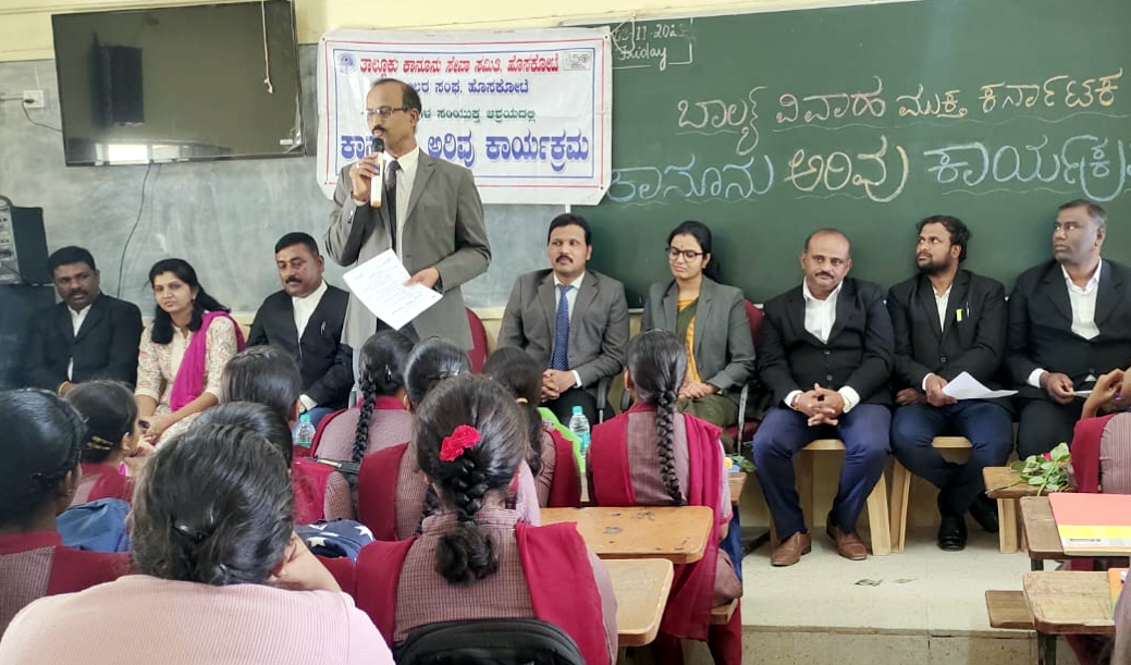 ಬಾಲ್ಯ ವಿವಾಹಕ್ಕೆ ಬಡತನವೇ ಕಾರಣ : ನ್ಯಾ. ಅರುಣ್ ಕುಮಾರ್