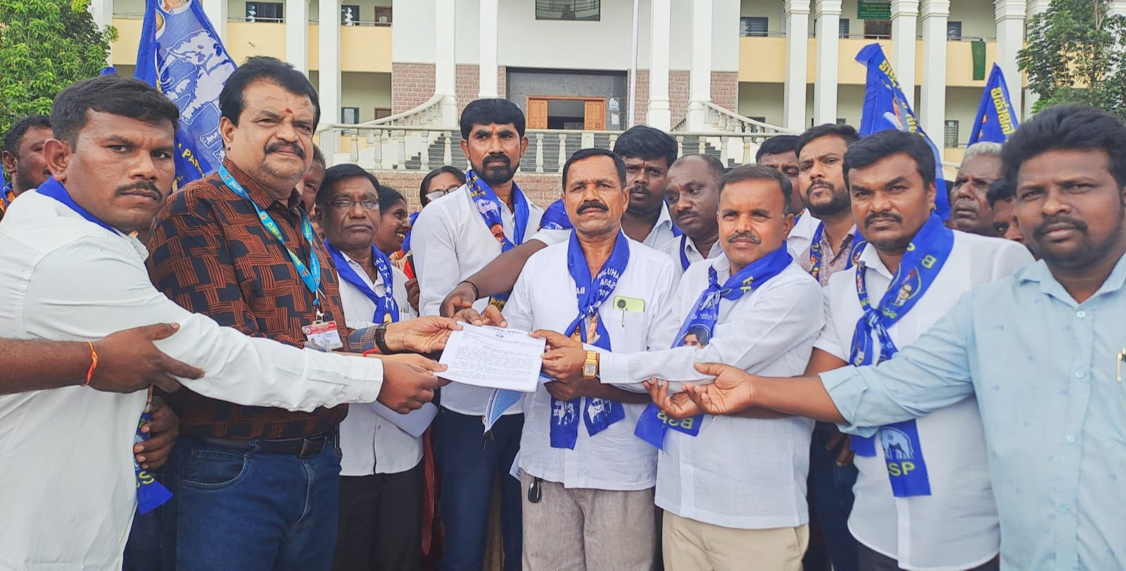 ಸಾಮಾಜಿಕ ನ್ಯಾಯದ ಅನುಷ್ಠಾನಕ್ಕಾಗಿ ಬಿಎಸ್‌ಪಿ ಪ್ರತಿಭಟನೆ