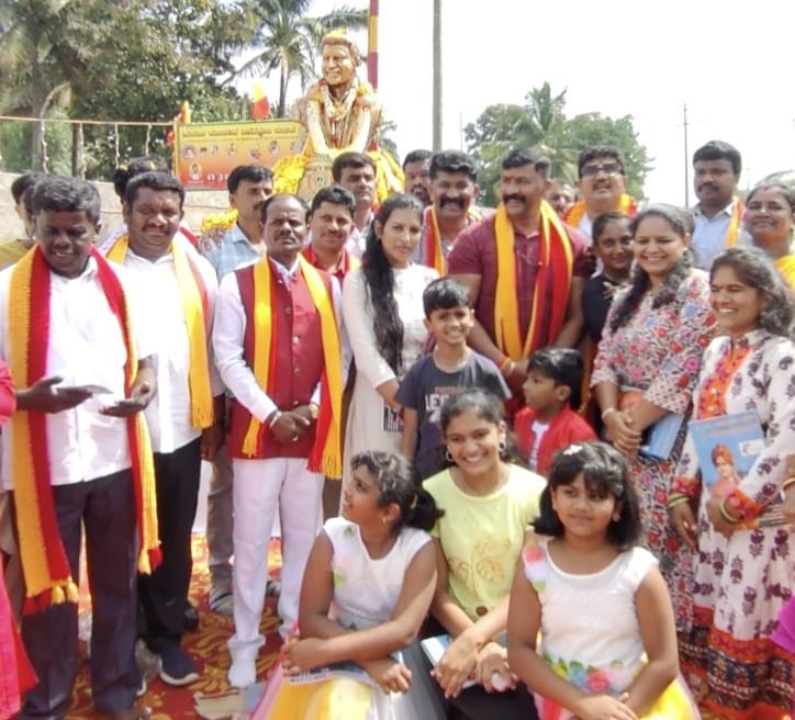 ಪುನೀತ್ ರಾಜ್ ಕುಮಾರ್ ಪುತ್ಥಳಿ ಅನಾವರಣ  