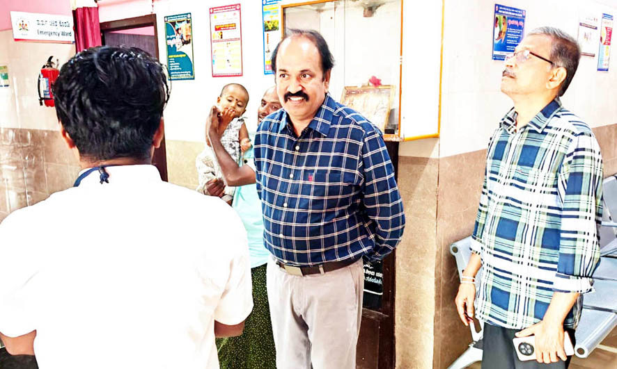 ಆರು ತಿಂಗಳಿಗೊಮ್ಮೆ ಬಿಪಿ, ಶುಗರ್ ಪರೀಕ್ಷಿಸಿಕೊಳ್ಳಿ : ಡಿಎಚ್‌ಓ