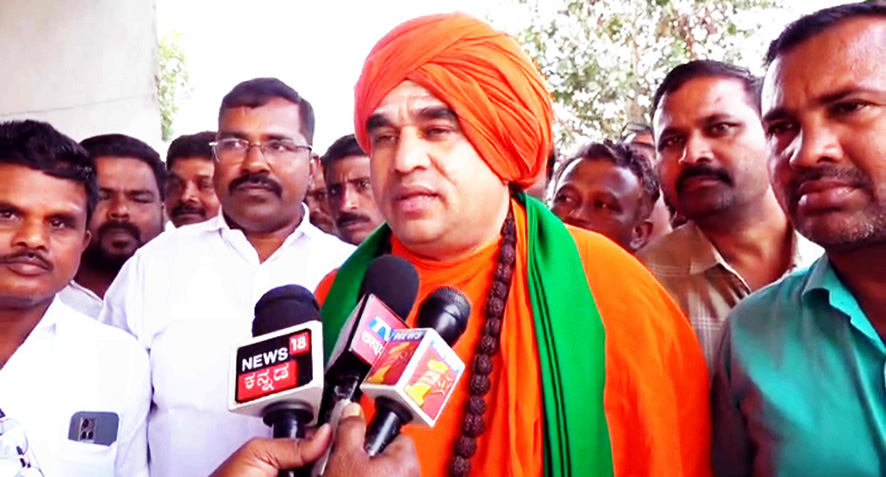 2ಎ ಮೀಸಲಾತಿಗಾಗಿ ಹೋರಾಟ ಅಬಾಧಿತ ವಿಜಯಾನಂದ ಕಾಶಪ್ಪನವರ್ ಹೇಳಿಕೆಗೆ ಪ್ರತಿಕ್ರಿಯಿಸುವುದಿಲ್ಲ- ಕೂಡಲಸಂಗಮ ಸ್ವಾಮಿ