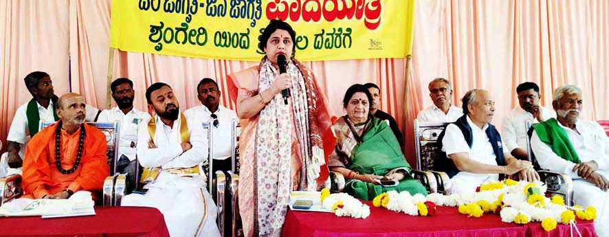 ತುಂಗಭದ್ರ ನದಿ ಉಳಿಸದಿದ್ದರೆ ಭವಿಷ್ಯದಲ್ಲಿ ಕಣ್ಮರೆ ನಿಶ್ಚಿತ - ರಾಜಶ್ರೀ ಚೌಧರಿ