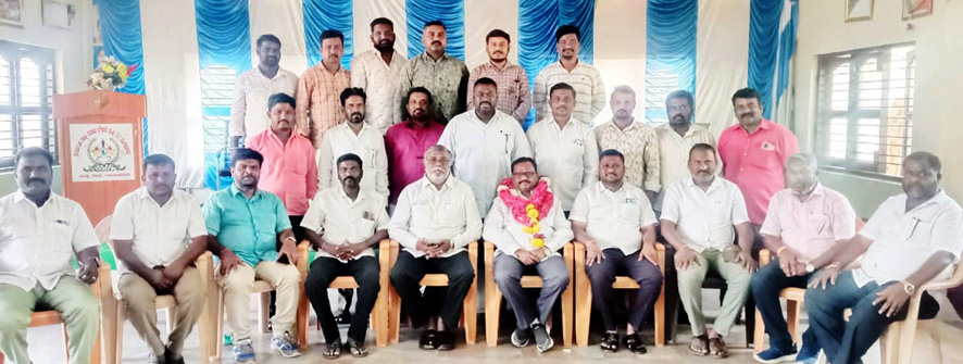 ಶ್ರೀ ಮಾದಾರ ಚನ್ನಯ್ಯ ಸೇವಾ ಸಮಿತಿ ನಗರ ಅಧ್ಯಕ್ಷರಾಗಿ ಮಂಚಾಲ್ ಭೀಮಣ್ಣ ಆಯ್ಕೆ