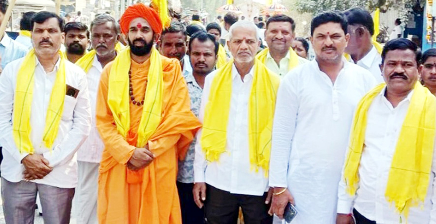ಈಡಿಗ ಸಮಾಜದ ಬೇಡಿಕೆಗಳ ಈಡೇರಿಕೆಗಾಗಿ 700 ಕಿ.ಮೀ ಐತಿಹಾಸಿಕ ಪಾದಯಾತ್ರೆೆ-ಡಾ.ಶ್ರೀ ಪ್ರಣವಾನಂದ ಸ್ವಾಾಮೀಜಿ