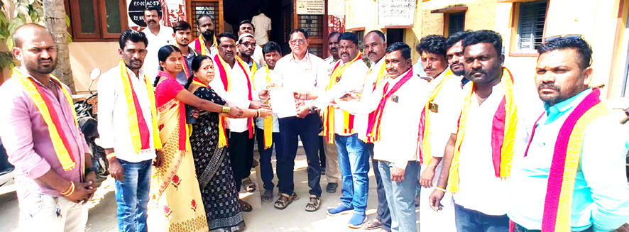 ಸಂಚಾರ ಸಮಸ್ಯೆ, ಅನೈರ್ಮಲ್ಯ ನಿವಾರಣೆಗೆ ನಮ್ಮ ಕರವೇ ಒತ್ತಾಯ