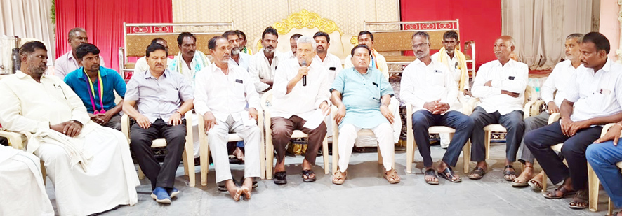 ಜೆಡಿಎಸ್ ಉಳಿವಿಗಾಗಿ ಶಾಸಕಿ ಕರೆಮ್ಮ ನಾಯಕ ವಿರುದ್ಧ ಹೋರಾಟ - ಬುಡ್ಡನಗೌಡ ಪಾಟೀಲ್
