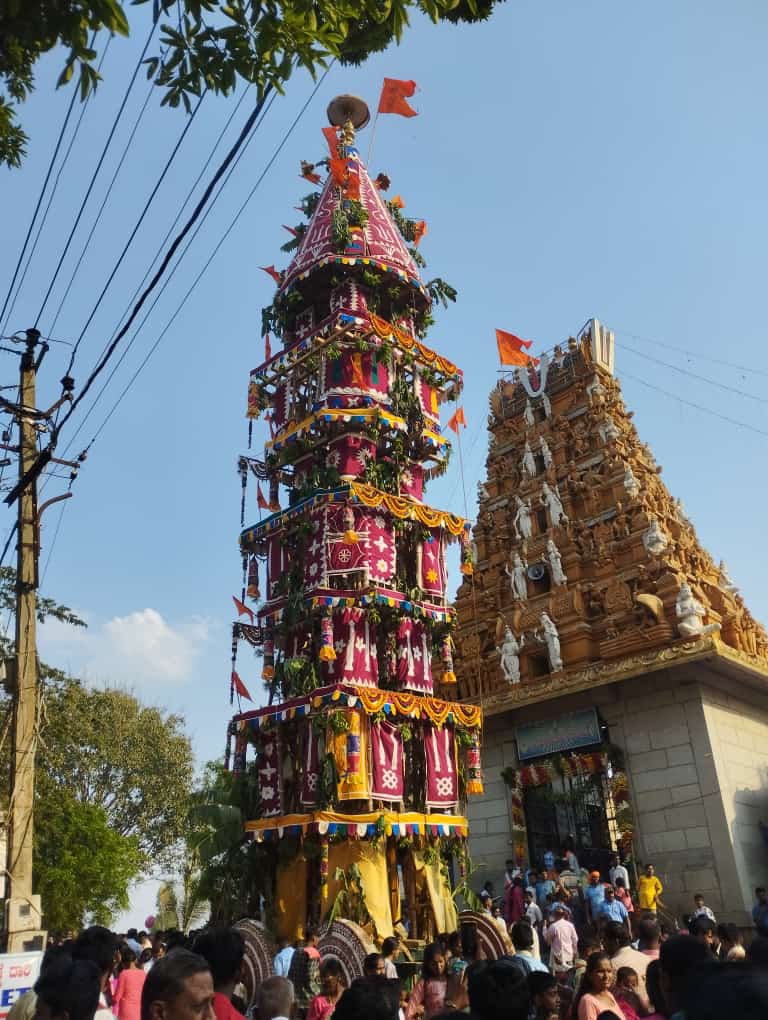 ಆನೇಕಲ್: ಅದ್ದೂರಿಯಾಗಿ ನಡೆದ ತಿಮ್ಮರಾಯಸ್ವಾಮಿ ಬ್ರಹ್ಮರಥೋತ್ಸವ