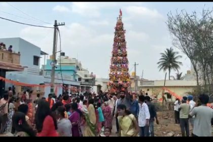 ಅತ್ತಿಬೆಲೆ: ಅದ್ಧೂರಿ ಬ್ರಹ್ಮರಥೋತ್ಸವ