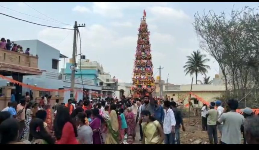 ಅತ್ತಿಬೆಲೆ: ಅದ್ಧೂರಿ ಬ್ರಹ್ಮರಥೋತ್ಸವ