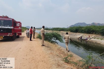 ಸ್ನಾನಕ್ಕೆ ಹೋದ ಪೌರ ಕಾರ್ಮಿಕ  ನೀರು ಪಾಲು