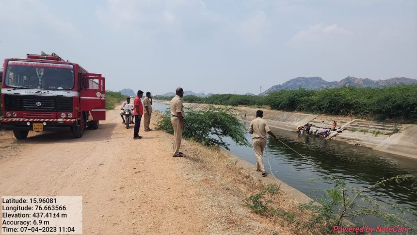 ಸ್ನಾನಕ್ಕೆ ಹೋದ ಪೌರ ಕಾರ್ಮಿಕ  ನೀರು ಪಾಲು