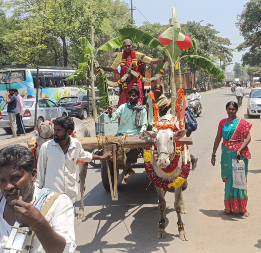 ಮಾಲೂರು: ಪಕ್ಷೇತರ ಅಭ್ಯರ್ಥಿಯಾಗಿ ನಂಬಿಗಾನಹಳ್ಳಿ ನಾರಾಯಣಮ್ಮ ನಾಮಪತ್ರ