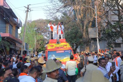 ತುಮಕೂರಿನಲ್ಲಿ ಸುರೇಶ್‌ಗೌಡ, ಜ್ಯೋತಿಗಣೇಶ್ ಪರ ಪ್ರಚಾರ ಕಾಂಗ್ರೆಸ್, ಜೆಡಿಎಸ್ ರಾಜ್ಯದಿಂದ ಧೂಳಿಪಟ ಮಾಡಬೇಕು: ಸಿಎಂ ಬೊಮ್ಮಾಯಿ‌