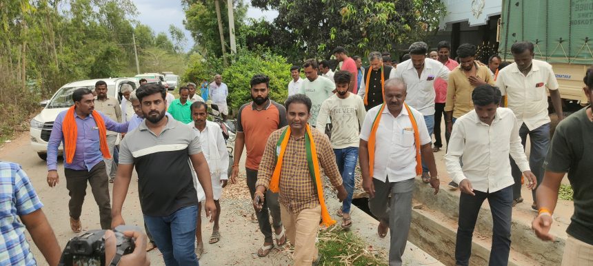 ಮಾಲೂರು ಬಿಜೆಪಿ ಅಭ್ಯರ್ಥಿ ಕೆ.ಎಸ್. ಮಂಜುನಾಥಗೌಡ ನಾನು ಶಾಸಕನಾಗಿದ್ದಾಗ ಮಾಡಿದ ಕೆಲಸಗಳೇ ನನಗೆ ಶ್ರೀರಕ್ಷೆ