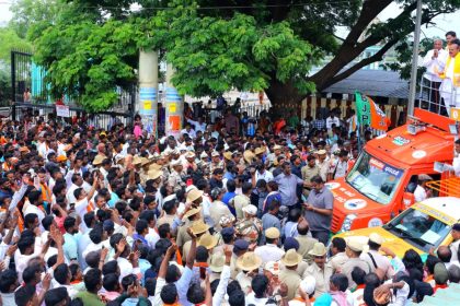 ಮೈಸೂರಿನ ವರುಣದಲ್ಲಿ ಭರ್ಜರಿ ರೋಡ್ ಶೋ ನಡೆಸಿದ ಬಸವರಾಜ ಬೊಮ್ಮಾಯಿ‌