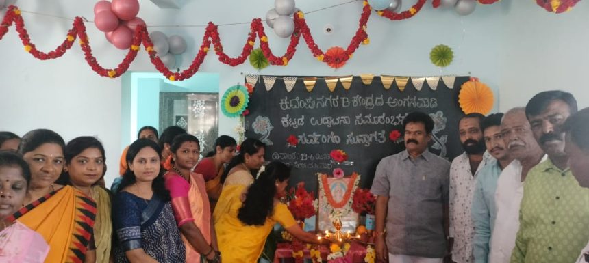 ಸಮಂದೂರಿನಲ್ಲಿ ವಿವಿಧ ಕಾಮಗಾರಿಗಳಿಗೆ ಶಾಸಕ ಶಿವಣ್ಣ ಚಾಲನೆ