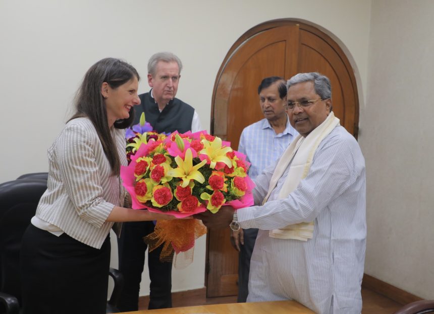 ಮುಖ್ಯಮಂತ್ರಿಯನ್ನು ಭೇಟಿ ಮಾಡಿದ, ಭಾರತದಲ್ಲಿನ ಆಸ್ಟ್ರೇಲಿಯನ್ ಹೈ ಕಮಿಷನರ್ ಬ್ಯಾರಿ ಓ ಫಾರೆಲ್