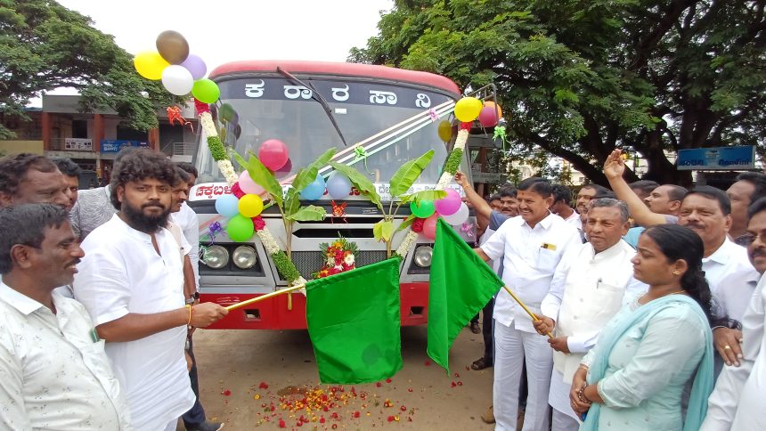 ಗ್ರಾಮೀಣ ಭಾಗಕ್ಕೆ ಕೆಎಸ್‌ಆರ್‌ಟಿಸಿ ಬಸ್ ಸಂಚಾರ : ಸಚಿವ ಕೆ.ಎಚ್.ಮುನಿಯಪ್ಪ