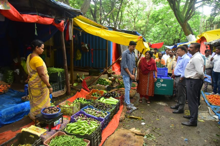 ಮಡಿವಾಳ ಮಾರುಕಟ್ಟೆಯಲ್ಲಿ ತ್ಯಾಜ್ಯ ವಿಲೇವಾರಿಗೆ ಕ್ರಮ