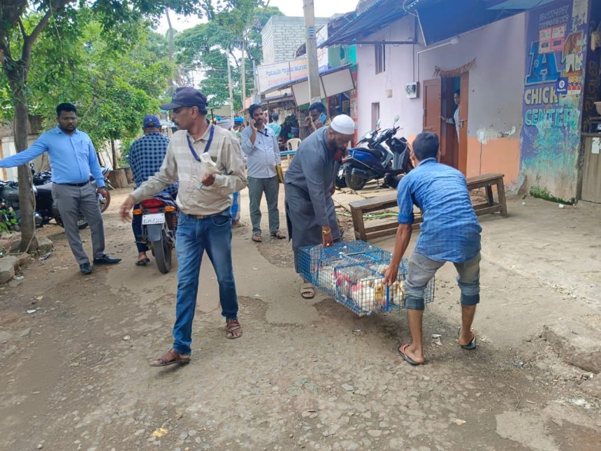 ಸ್ವಚ್ಚತೆಗೆ ಮುಂದಾದ ನಗರಸಭೆ ಪೌರಾಯುಕ್ತರು