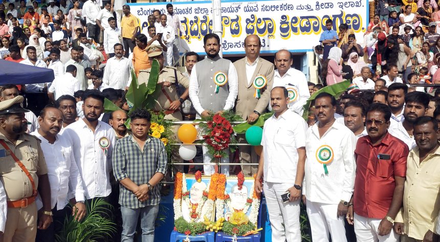 ಶಾಂತಿ ಹೋರಾಟದ ಜೊತೆ ಸಂಘರ್ಷದ ಫಲವೇ ಹೋರಾಟ : ಶಾಸಕ ಶರತ್ ಬಚ್ಚೇಗೌಡ