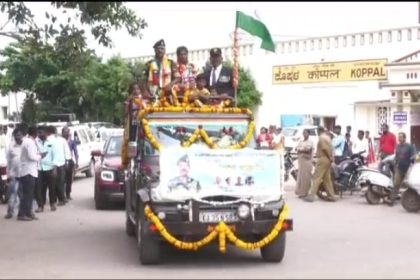 ನಿವೃತ್ತ ಯೋಧನಿಗೆ ಅದ್ದೂರಿ ಸ್ವಾಗತ