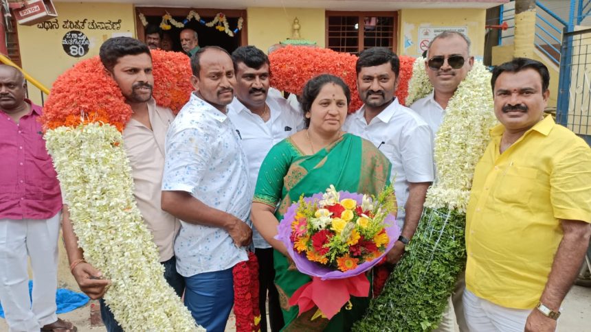 ಸರ್ಜಾಪುರ ಪಂಚಾಯಿತಿಗೆ ಸುನೀತಾ ಶಶಿಧರ್‌ ಆಯ್ಕೆ