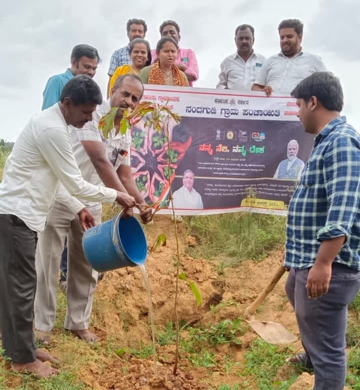 ನನ್ನ ಮಣ್ಣು ನನ್ನ ದೇಶ.ಅಭಿಯಾನಕ್ಕೆ ಚಾಲನೆ