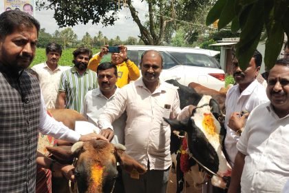 ರಾಸುಗಳಿಗೆ ಕಡ್ಡಾಯ ಕಾಲುಬಾಯಿ ಜ್ವರ ಲಸಿಕೆ ಹಾಕಿಸಿ : ಶರತ್‌ಬಚ್ಚೇಗೌಡ