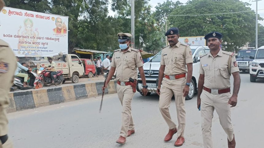 ಹಿಂದೂ ಮಹಾಸಭಾ ಗಣೇಶ ವಿಸರ್ಜನೆಗೆ ಪೋಲಿಸ್ ಇಲಾಖೆಯ ವಿಶೇಷ ಬಂದೋಬಸ್ತು