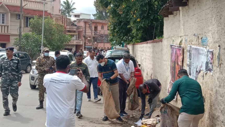 ಬಿಬಿಎಂಪಿ ವ್ಯಾಪ್ತಿಯಲ್ಲಿ ಸ್ವಚ್ಛತಾ ಹೀ ಸೇವಾ ಶ್ರಮದಾನ