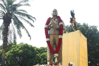 ತೋಟಗಾರಿಕೆ ಪಿತಾಮಹ ಡಾ.ಎಂ.ಮರೀಗೌಡ ಪುತ್ಥಳಿ ಅನಾವರಣ