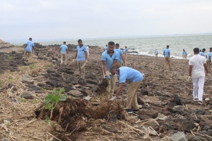 ತುಂಗಭದ್ರಾ ಡ್ಯಾಂ ನಲ್ಲಿ ಶ್ರಮದಾನ