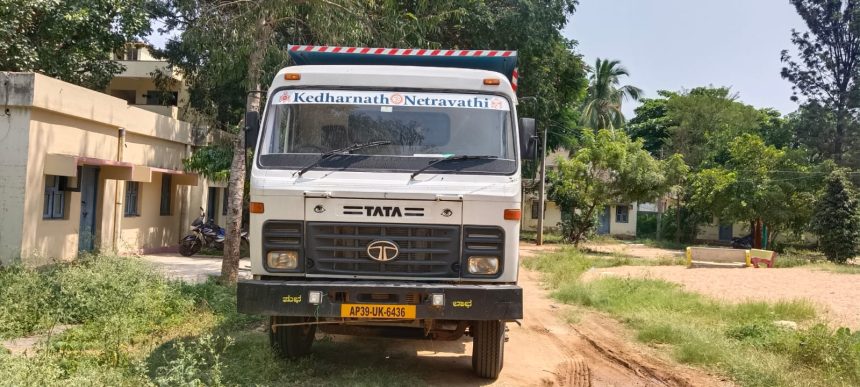 ಅಕ್ರಮ ಮರಳು ಸಾಗಣೆ ಟಿಪ್ಪರ್ ವಾಹನ ವಶ