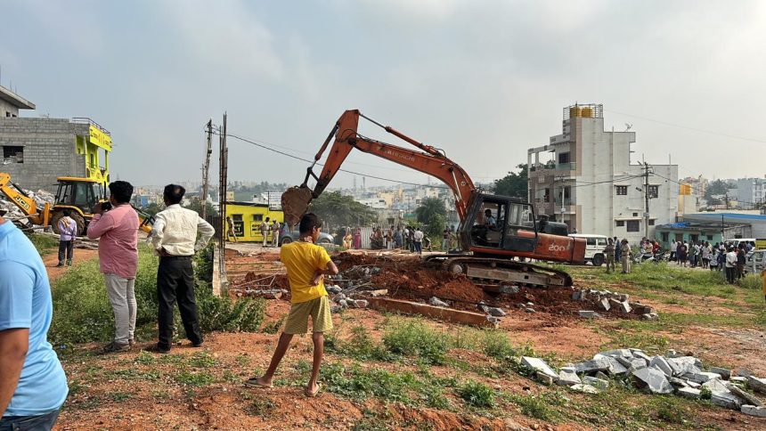 ಕೆಂಪೇಗೌಡ ಬಡಾವಣೆಯಲ್ಲಿ 25 ಕೋಟಿ ಮೌಲ್ಯದ ಆಸ್ತಿ ವಶ