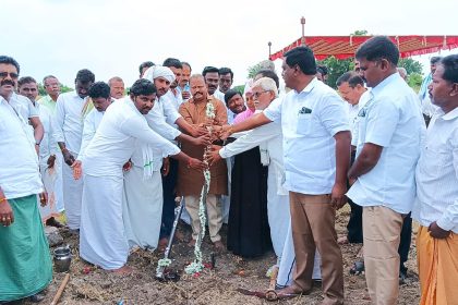 ಬಿ.ಎಂ. ಸೂಗೂರು ಗ್ರಾಮದಲ್ಲಿ ಜೆ.ಜೆ.ಎಂ ಕಾಮಗಾರಿಗೆ ಶಾಸಕರಿಂದ ಭೂಮಿಪೂಜೆ