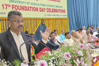 ಕೃಷಿ ವಿವಿ  ಸಂಸ್ಥಾಾಪನಾ ದಿನಾಚರಣೆ  ಸವಾಲುಗಳ ಜೊತೆ ಅವಕಾಶ ಬಳಸಿ ಗುರಿ ತಲುಪಿ-ಡಾ.ಶ್ರೀನಿವಾಸ