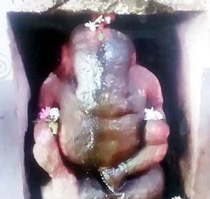 ಚಿಂಚೋಡಿಯಲ್ಲಿ ಪುರಾತನ ಗಣೇಶನ ವಿಗ್ರಹ ಕಳ್ಳತನ