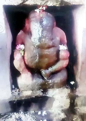 ಚಿಂಚೋಡಿಯಲ್ಲಿ ಪುರಾತನ ಗಣೇಶನ ವಿಗ್ರಹ ಕಳ್ಳತನ