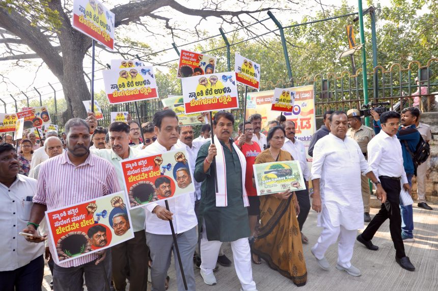 ಸುರಂಗ ರಸ್ತೆೆಯಿಂದ  ಪರಿಸರ ನಾಶ: ಆರ್. ಅಶೋಕ್