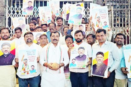 ಡಿ.ಕೆ.ಶಿವಕುಮಾರ್ ಅಭಿಮಾನಿಗಳಿಂದ ದತ್ತ ಸನ್ನಿಧಿಯಲ್ಲಿ ಪೂಜೆ