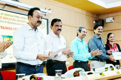ಐದು ದಿನಗಳ ತರಬೇತಿ ಸಮಾರೋಪ ಸಮಾರಂಭ ಭವಿಷ್ಯದಲ್ಲಿ ಆಹಾರ ಸಂಸ್ಕರಣೆ ತಂತ್ರಜ್ಞಾನದಲ್ಲಿ ವಿುಲ ಅವಕಾಶ – ಡಾ.ಶ್ರೀನಿವಾಸ