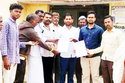 ತುಂಗಭದ್ರಾ ನೀರಾವರಿ ಕಾರ್ಮಿಕರ ಸಂಘದಿಂದ ವಿವಿಧ ಬೇಡಿಕೆ ಈಡೇರಿಕೆಗೆ ಮನವಿ