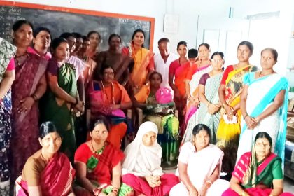 ನಿವೃತ್ತ ಅಂಗನವಾಡಿ ಶಿಕ್ಷಕಿ ಈರಮ್ಮ, ಶಾಂತಮ್ಮರಿಗೆ ಅದ್ಧೂರಿ ಬೀಳ್ಕೊಡುಗೆ