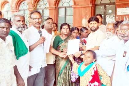 ವಿವಿಧ ಬೇಡಿಕೆ ಈಡೇರಿಸಲು ಒತ್ತಾಯಿಸಿ ಮನವಿ