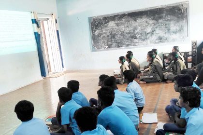 ಕಮ್ಮಲದಿನ್ನಿ ಪ್ರೌಢಶಾಲೆಯಲ್ಲಿ ಸ್ಮಾರ್ಟ್ ಕ್ಲಾಸ್ – ರೇಖಾ