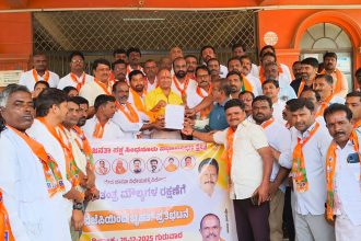 ಧ್ವೇಷ ಭಾಷಣ ಮಸೂದೆ ವಿರೋಧಿಸಿ ಬಿಜೆಪಿಯಿಂದ ಸಿಂಧನೂರಿನಲ್ಲಿ ಬೃಹತ್ ಪ್ರತಿಭಟನೆ